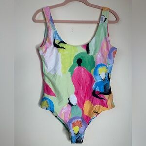 STINE GOYA Angela 1465 Print One-Piece Swimsuit NWT